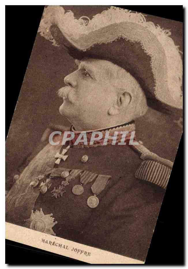 CPA Militaria Marechal Joffre 