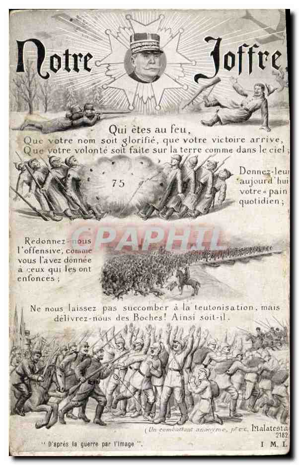 CPA Militaria Notre Joffre 