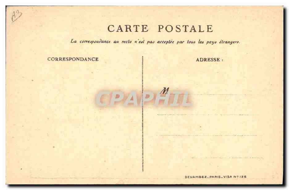 CPA Militaria Alsace — Rückseite