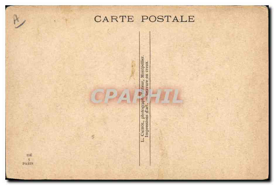 CPA Militaria Soldats Mitrailleuse — Rückseite