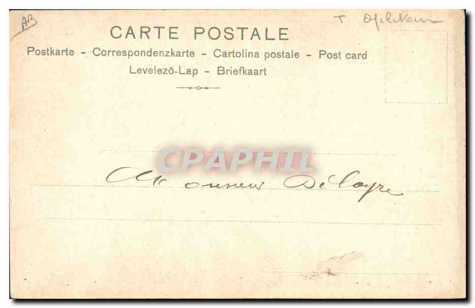 CPA Militaria Conference pour le desarmement ou desarme pour la conference — Rückseite