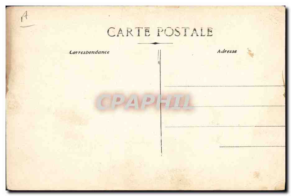 CPA Militaria La vie des trancees  — Rückseite