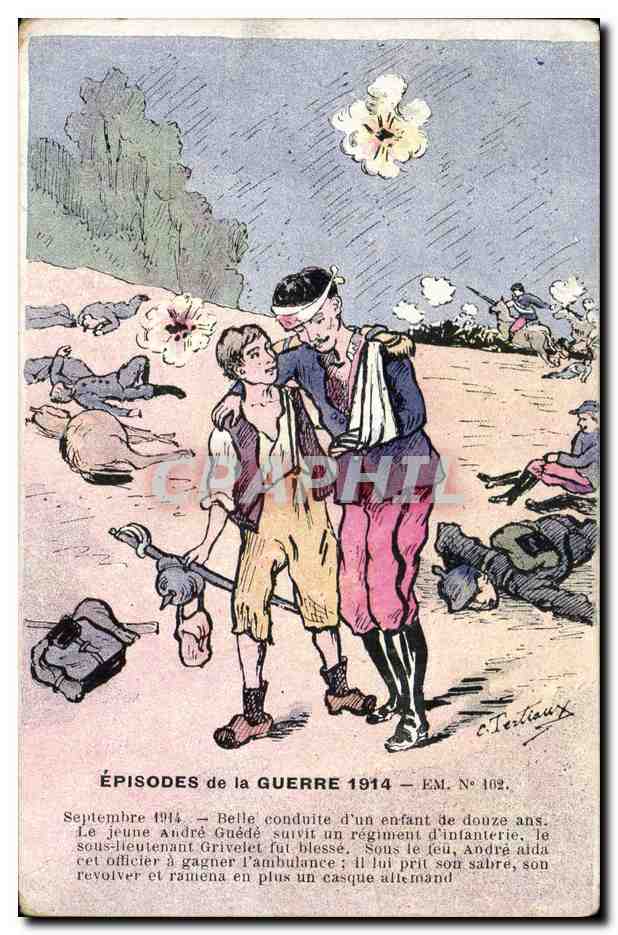 CPA Militaria Guerre de 1914