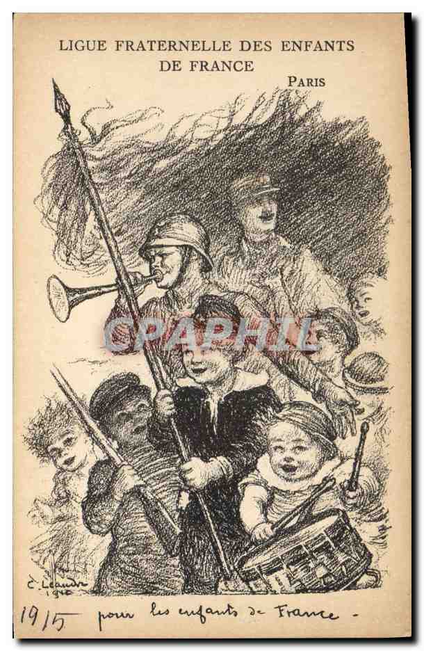 CPA Militaria Ligue fraternelle des enfants de France 
