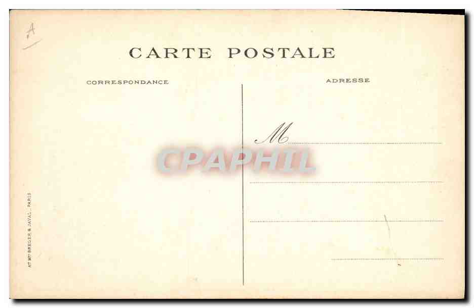 CPA Militaria Ligue fraternelle des enfants de France  — Rückseite