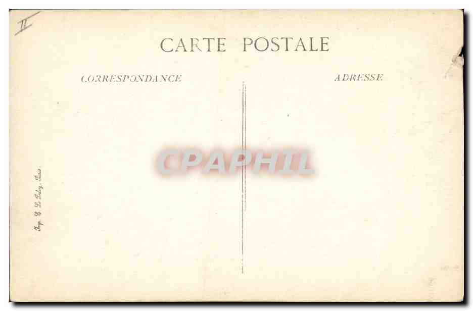 CPA Militaria Armentieres Omnibus anglais amenant de l'infanterie vers les tranchees — Rückseite