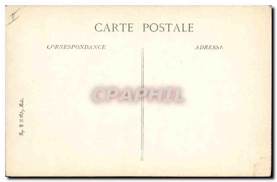 CPA Militaria Ancienne catapulte romaine Tranchees anglaises — Rückseite