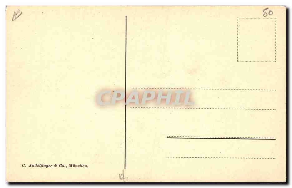 CPA Militaria Hoffmann — Rückseite