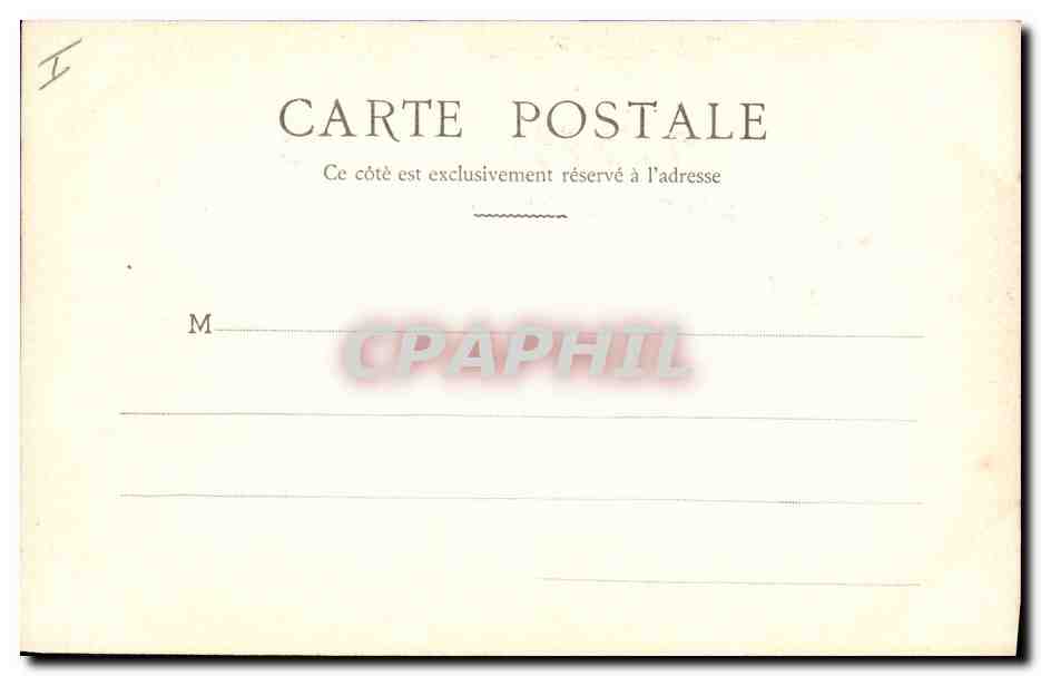 CPA Gleyre Les illusions perdues Musee du Louvre Paris  — Verso