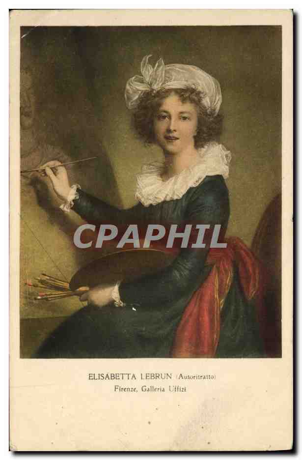 CPA Elisabeth Lebrun Firenze 