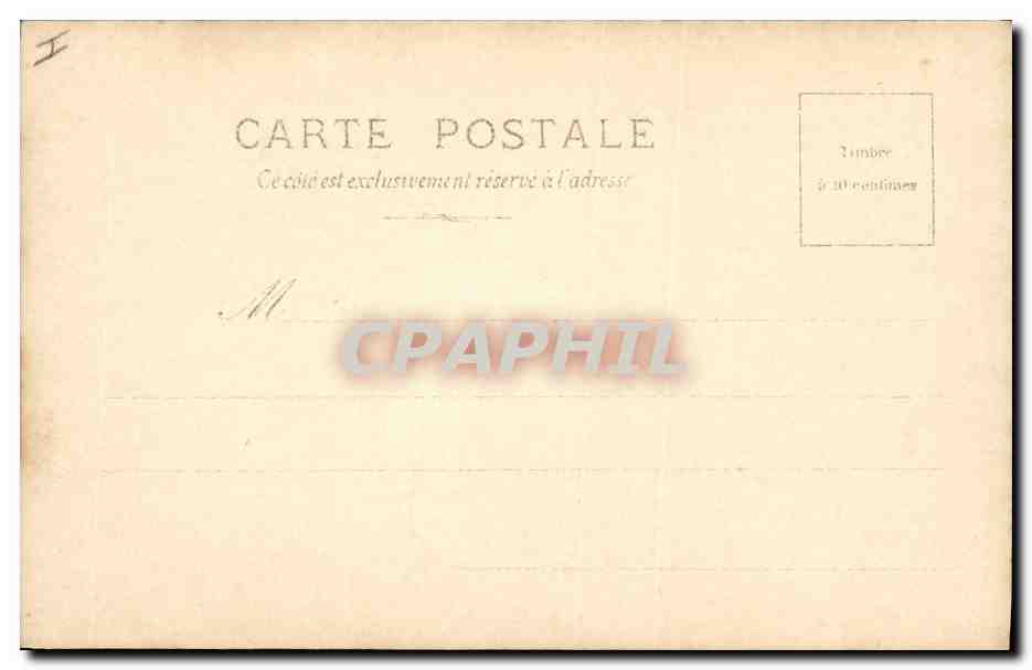 CPA Musee de Versailles Filles de Louis XV  — Verso