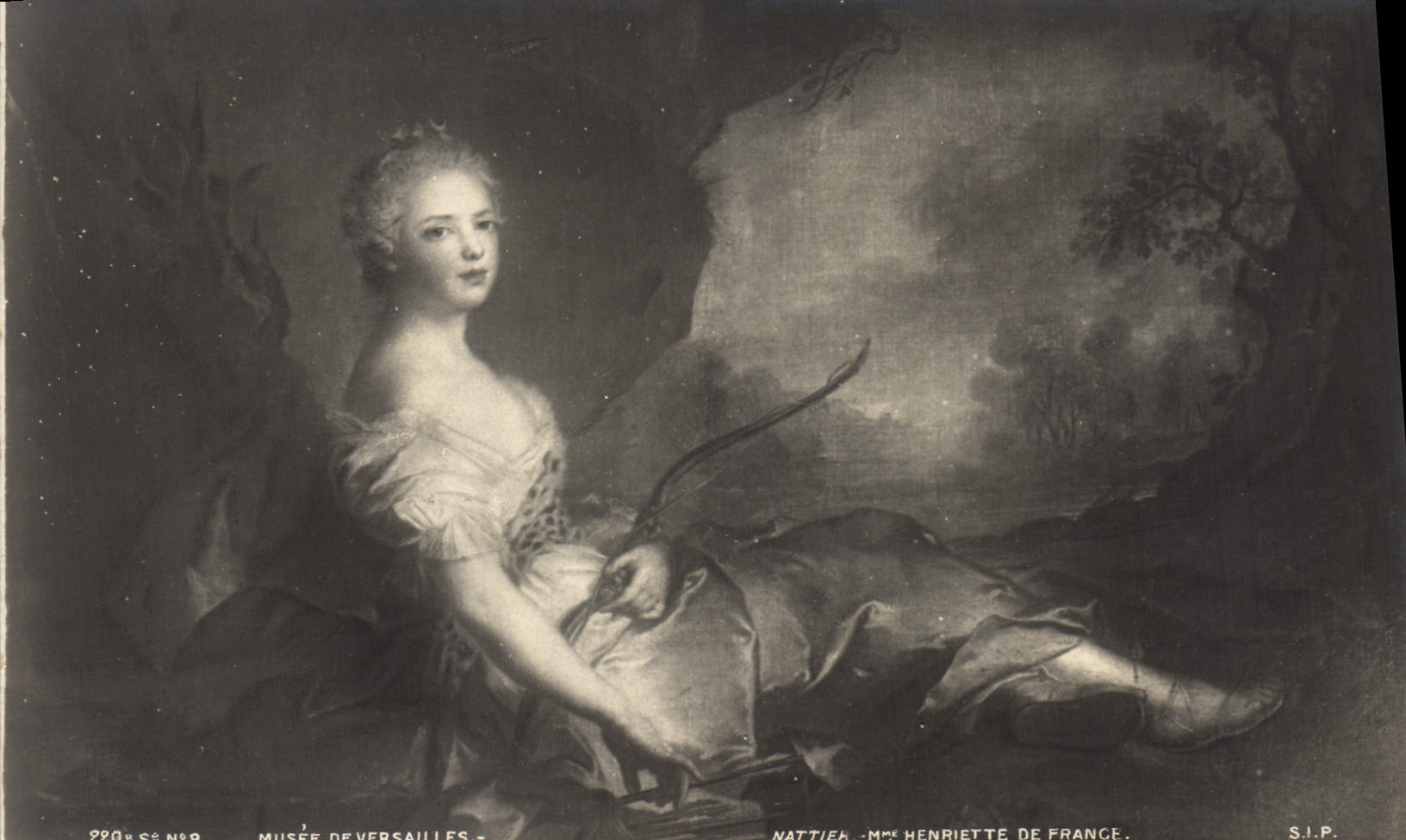 CPA Musee de Versailles Nattier Mme Henriette de France 