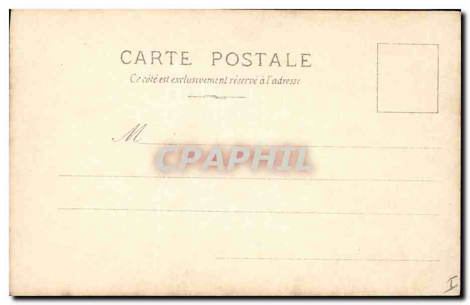 CPA Musee de Versailles Nattier Mme Henriette de France  — Verso