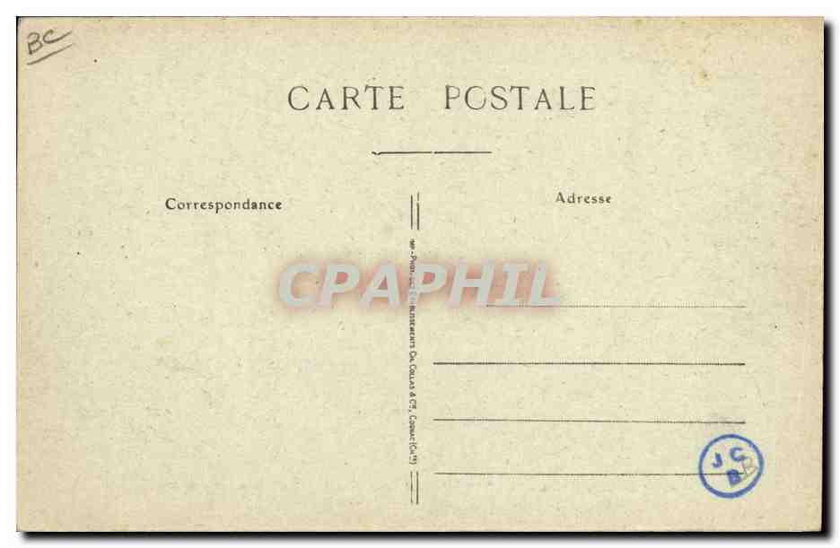 CPA Folklore Une noce dans les Landes Le maitre de maison introduisant les epoux Mariage — Verso