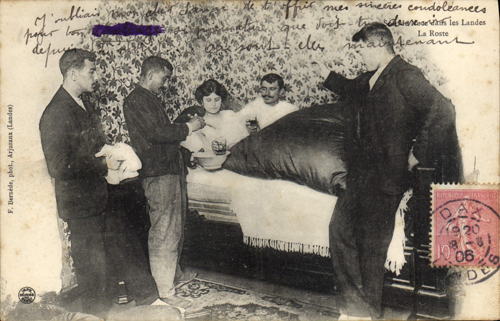 Séance de soutien à la naissance d'un enfant prématuré — F. Bernéde, plié, Arjuzanx (Landes)