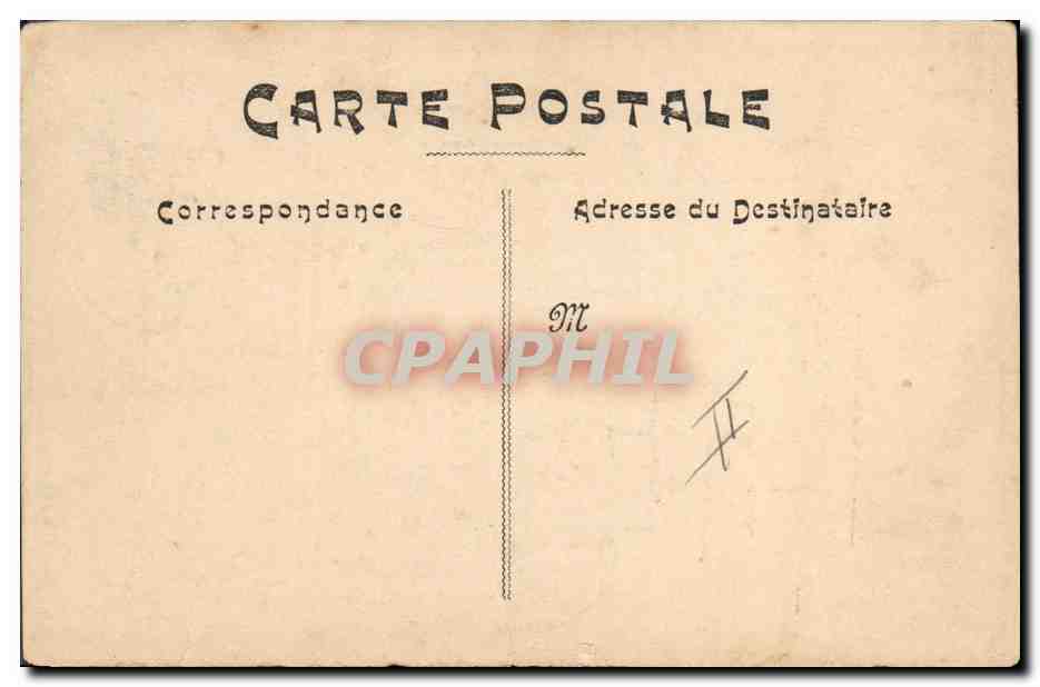 CPA Fantaisie Illustrateur Coq Chantecler — Verso