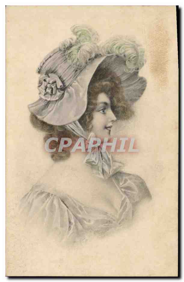 CPA Fantaisie Illustrateur Femme