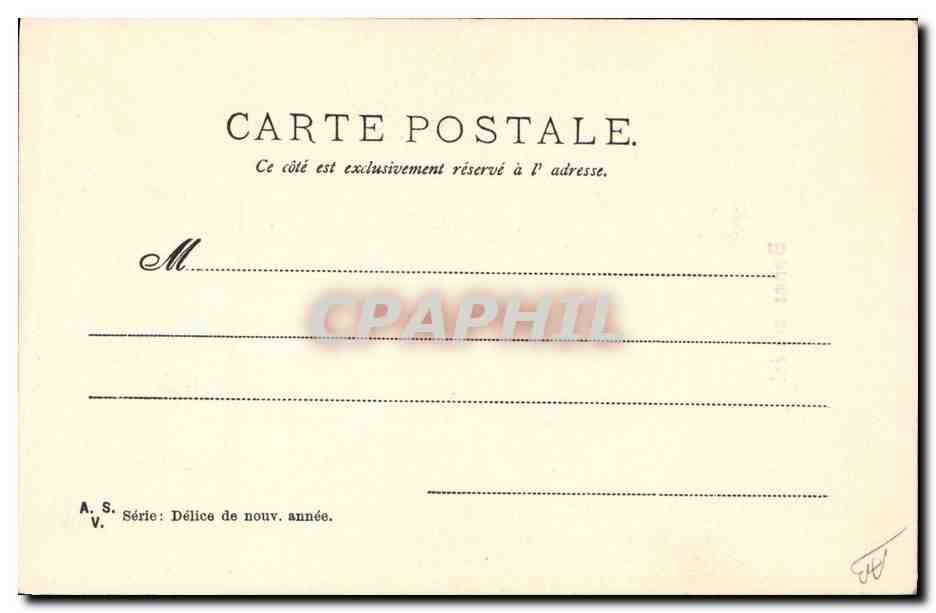 CPA Fantaisie Illustrateur Femme Ramoneur — Rückseite