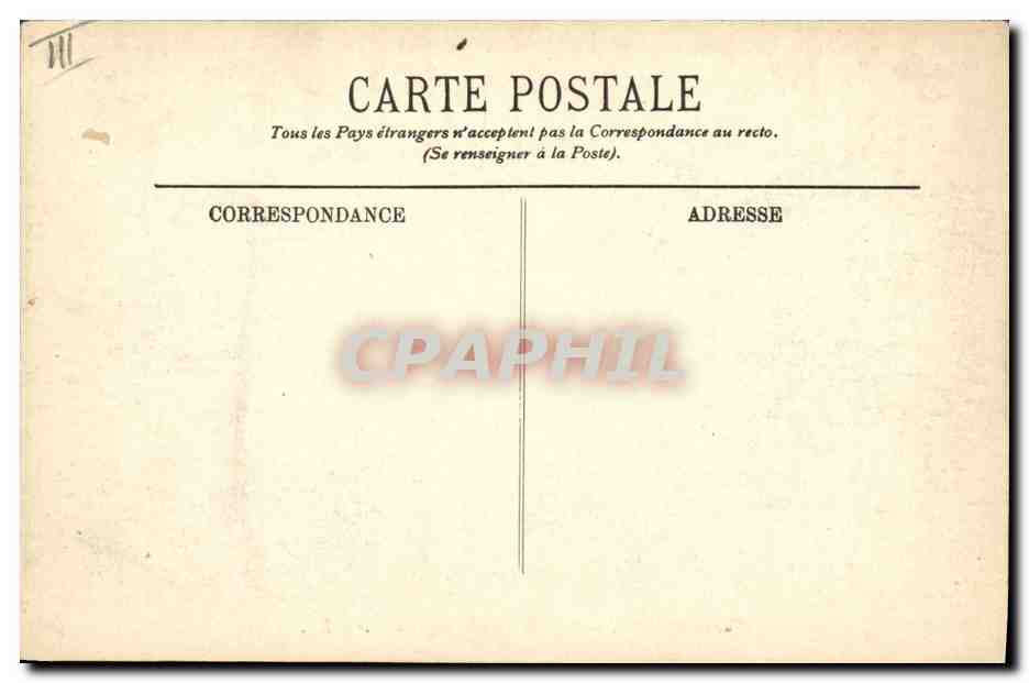CPA Casino de Monte Carlo Salle de Trente et Quarante — Rückseite