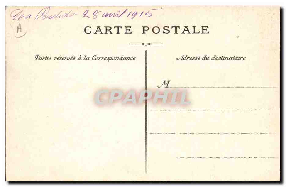 CPA Casino de Monte Carlo lLes graces Florentines — Rückseite