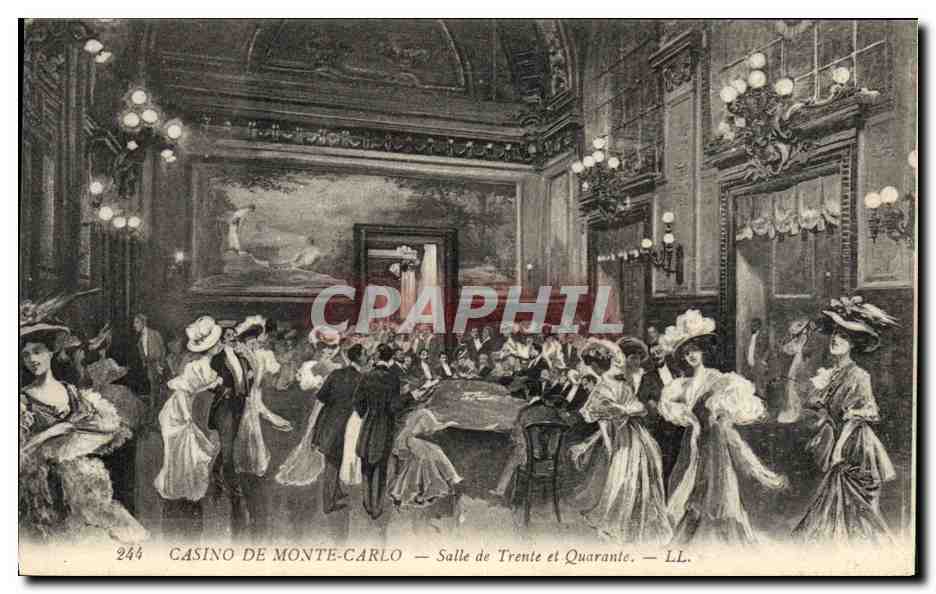 CPA Casino de Monte Carlo Salle de Trente et Quarante
