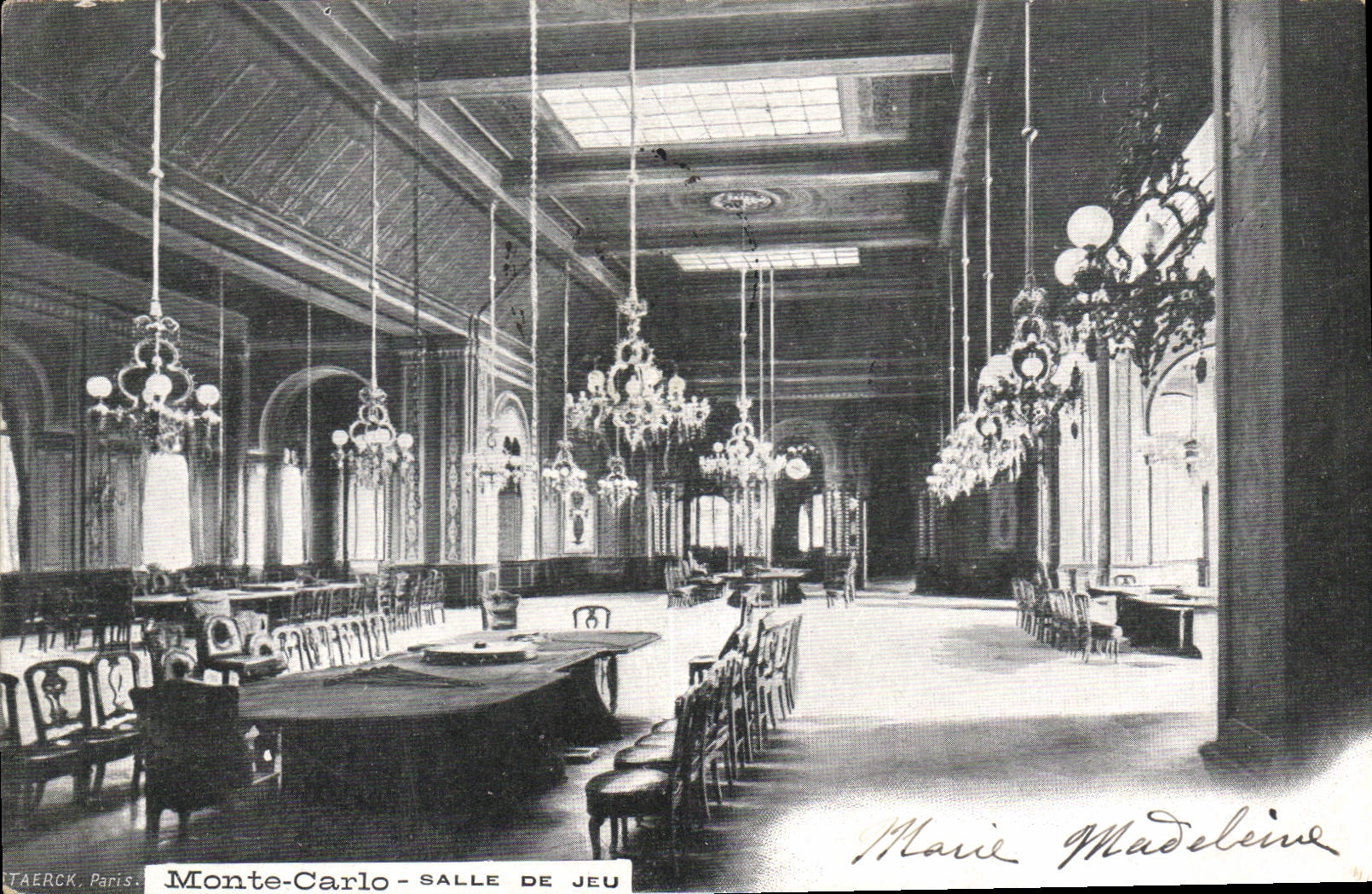 CPA Casino de Monte Carlo Salle de jeu