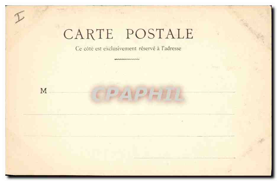 CPA Casino de Monte Carlo Salle du Trente Quarante — Verso