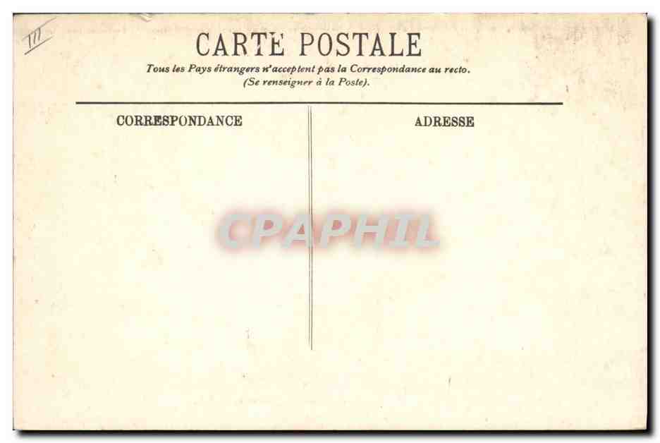 CPA Casino de Monte Carlo Salle de Trente Quarante — Rückseite