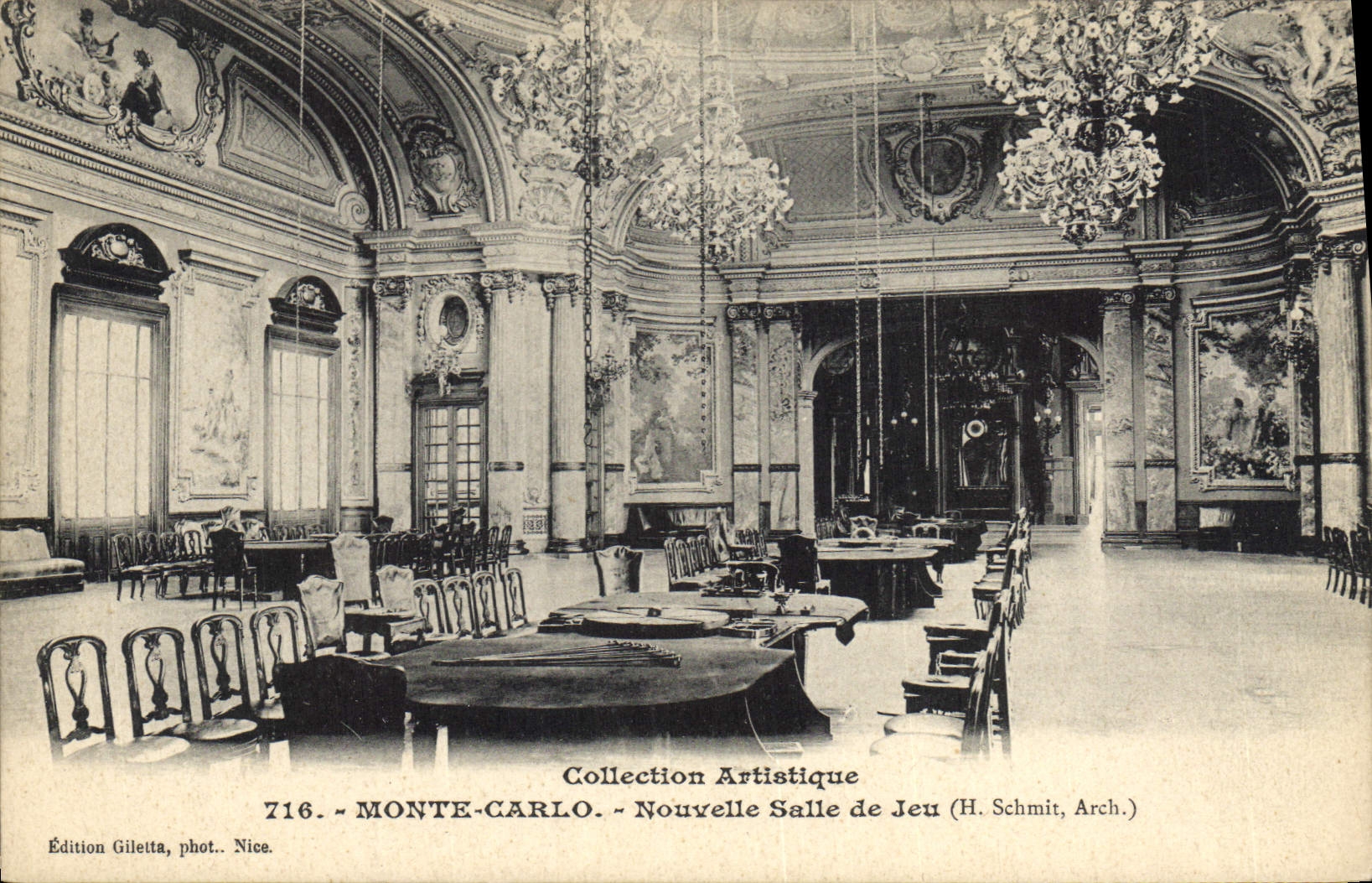 CPA Casino de Monte Carlo Nouvelle salle de jeu