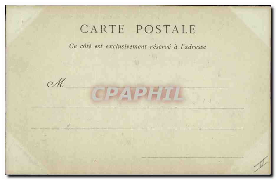 CPA Casino de Monte Carlo La salle Garnier — Verso