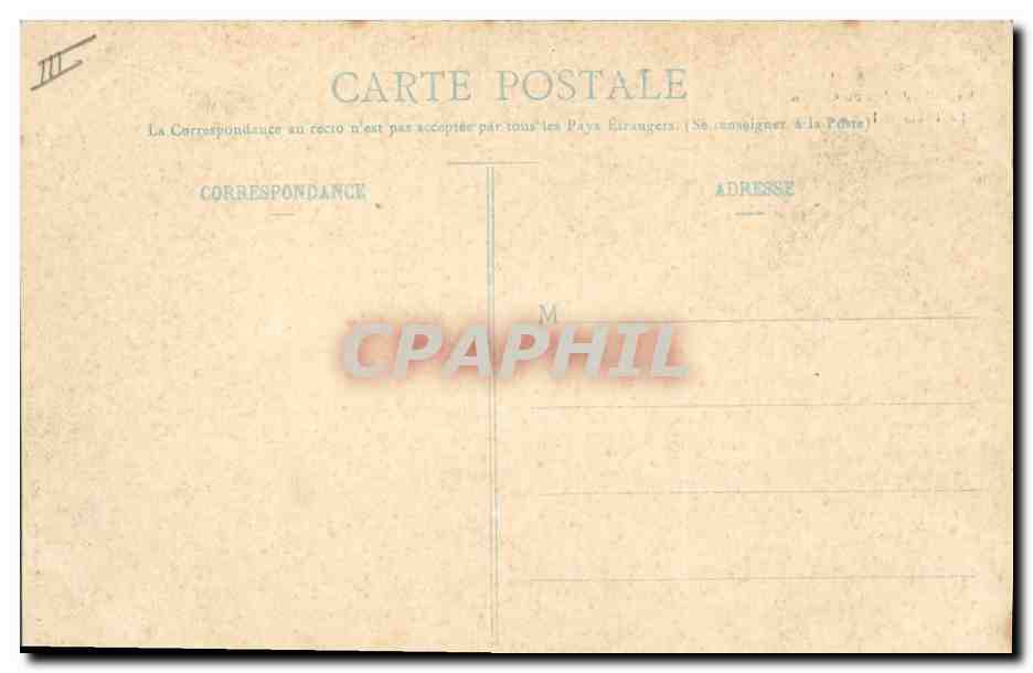 CPA Casino de Monte Carlo La table de la roulette — Rückseite