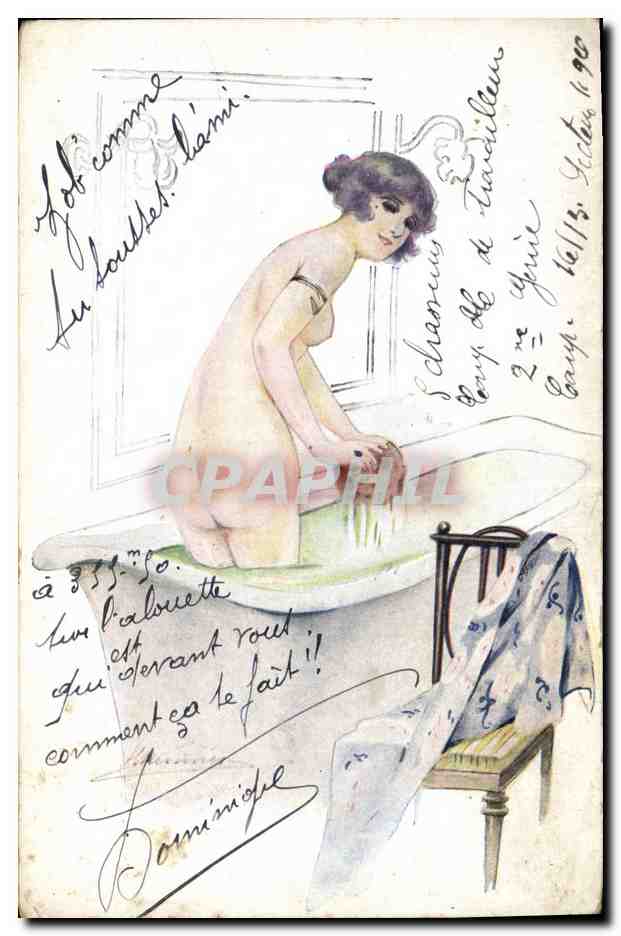 CPA Fantaisie Illustrateur Femme 