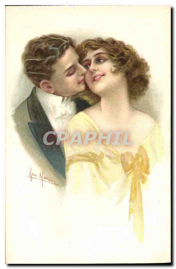 CPA Fantaisie Illustrateur Femme