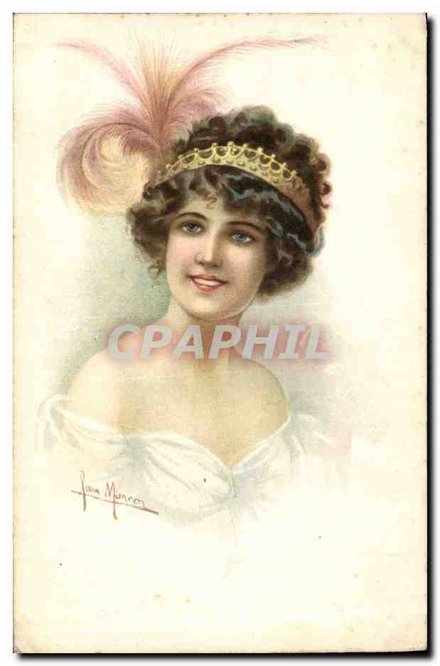 CPA Fantaisie Illustrateur Femme