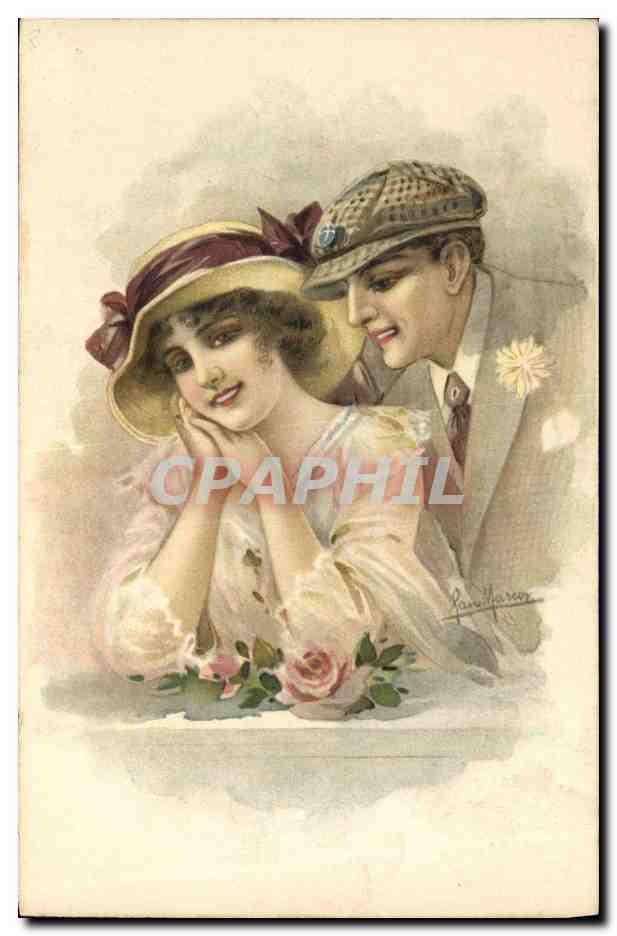CPA Fantaisie Illustrateur Femme