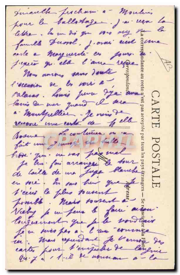 Aérogyne, la Femme Volante — De l'Alcazar d'Été de Paris — Éditeur non visible — Achterkant
