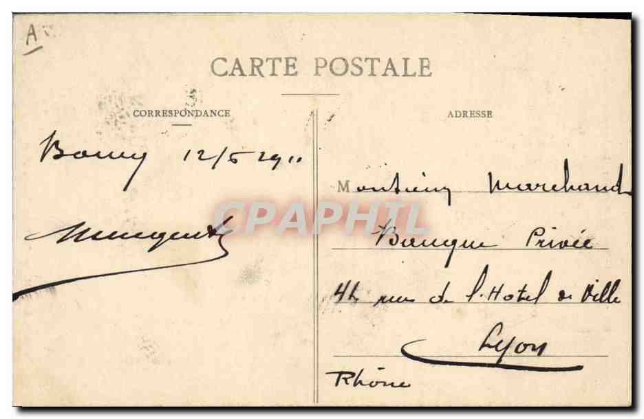 CPA Folklore Anciens costumes Bressans  — Verso