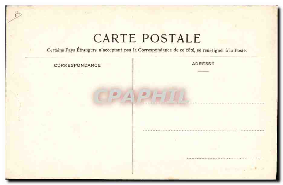CPA Folklore Draperie Au Prix Fixe Foire musique — Verso