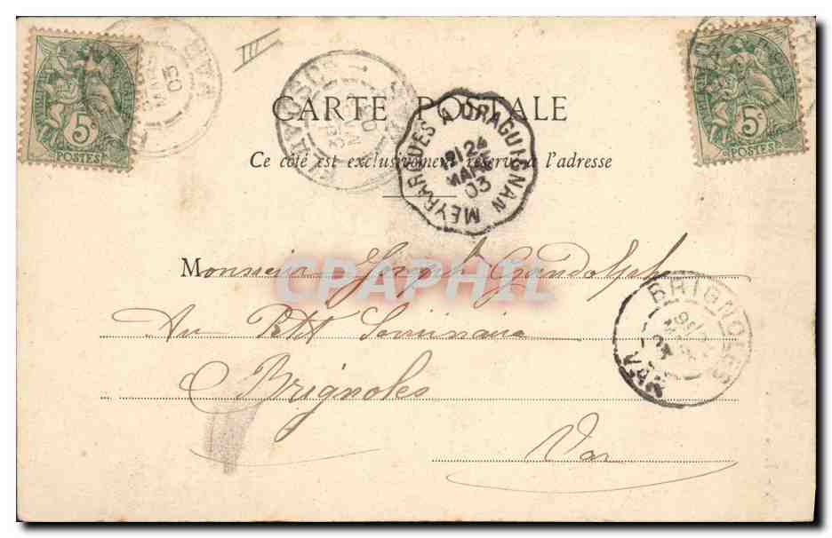 La Musique — Sujet artistique — Phototypie A. Dorgonet et Cie — Nancy — Verso