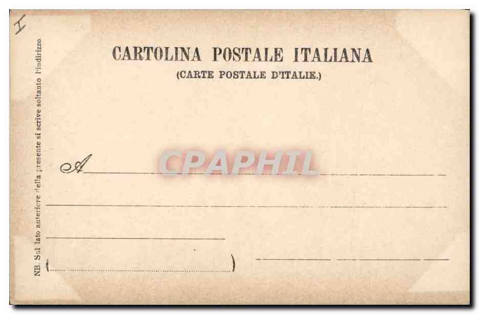 CPA Roma Melozzo da Forli Un angelo  — Rückseite