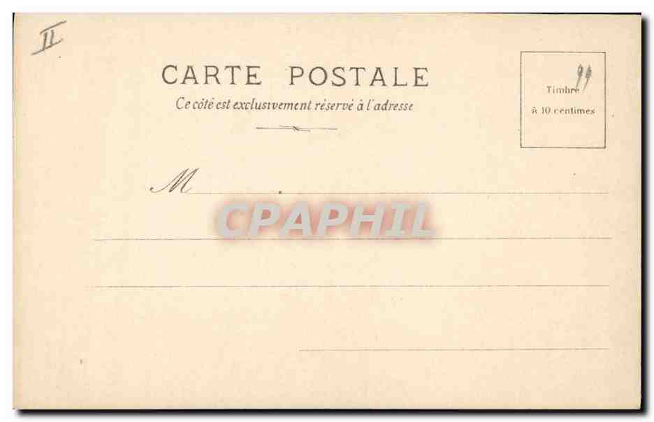 CPA Paris Musee du Louvre Drouais Le comte d'Artois et sa soeur  — Rückseite