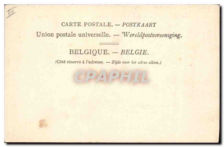 Jardin Zoologique — Mouflons à Manchettes — G. Hermans, Anvers — Verso