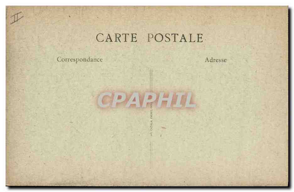 CPA Lyon Parc de la Tete d'Or Les daims et les biches  — Rückseite