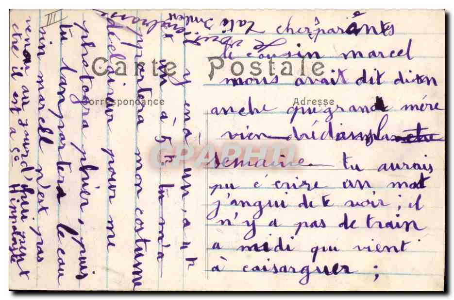 CPA Militaria Les generaux Michel Joffre Gallieni Pau De Castelnau  — Verso