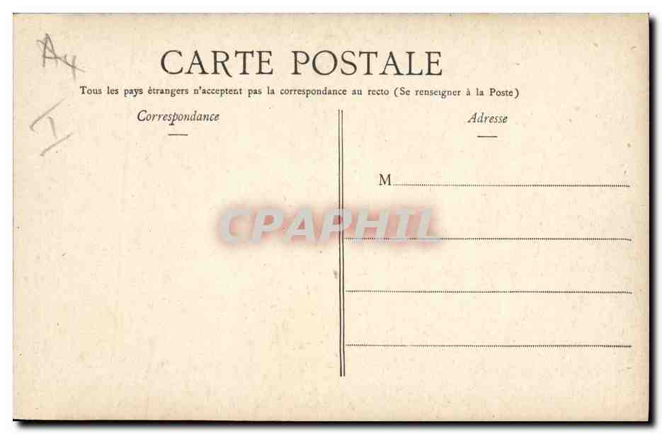 CPA Militaria Joffre et Foch Le generalissime et le general en chef des armees du Nord a CAsse  — Rückseite