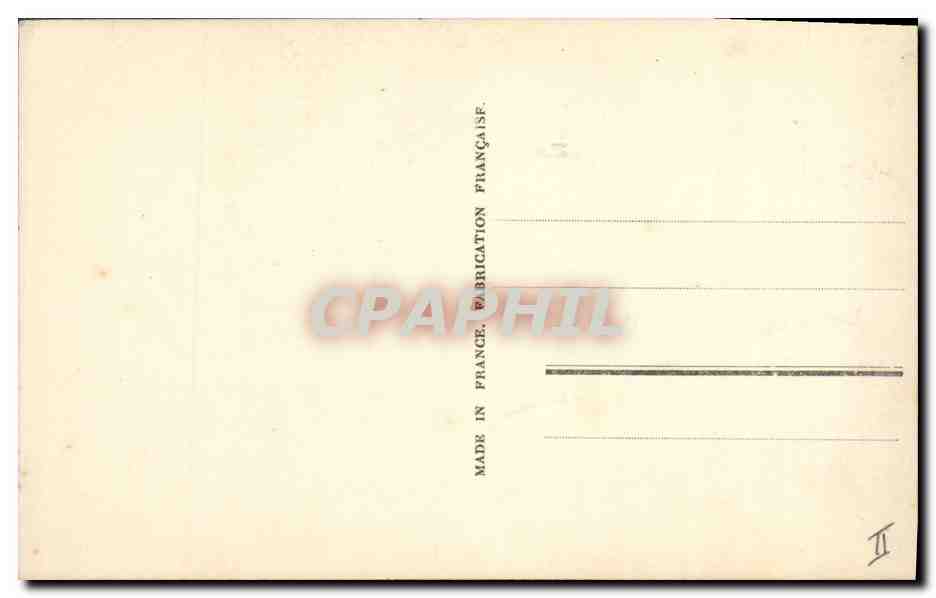 CPA Militaria Marechal Joffre  — Verso