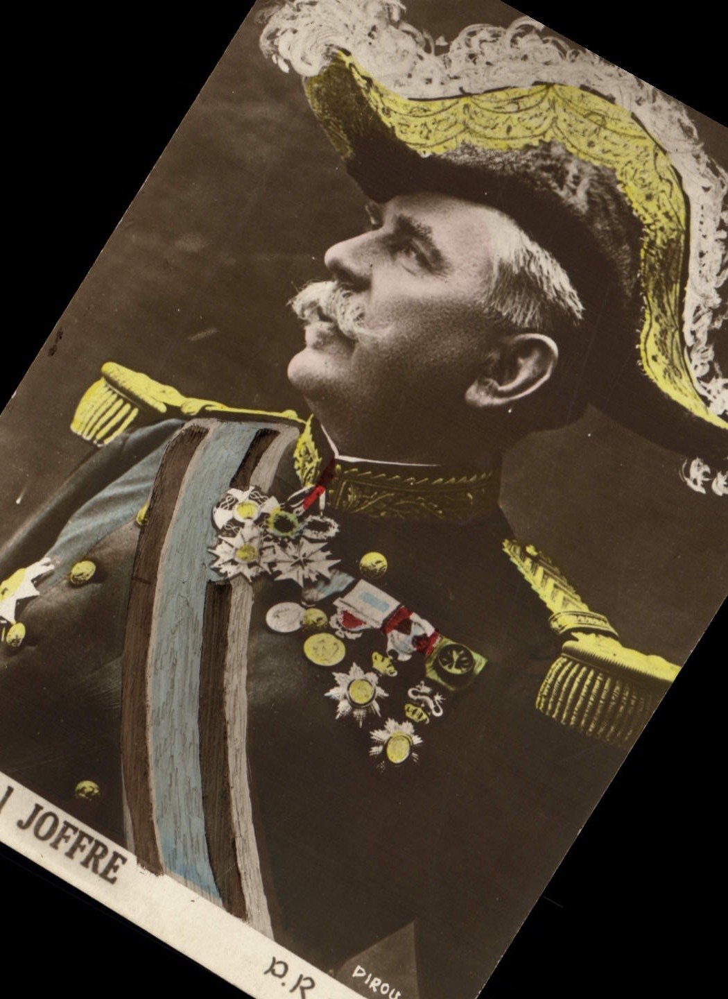 Général Joffre — portrait en uniforme décoré — édition Piroul