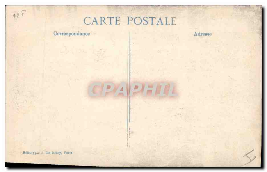 CPA Militaria Le general Joffre a cheval  — Rückseite