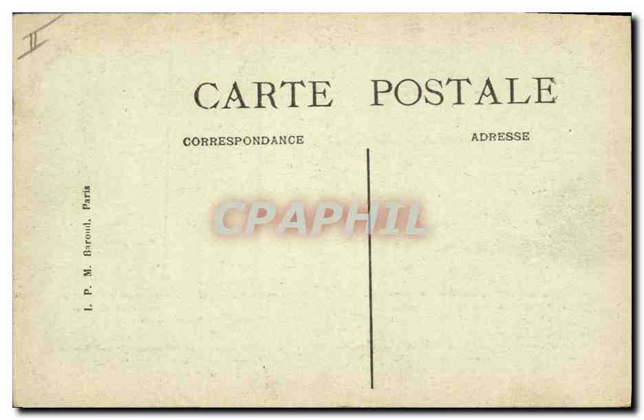 CPA Militaria Avant Apres Tigre Guillaume  — Rückseite