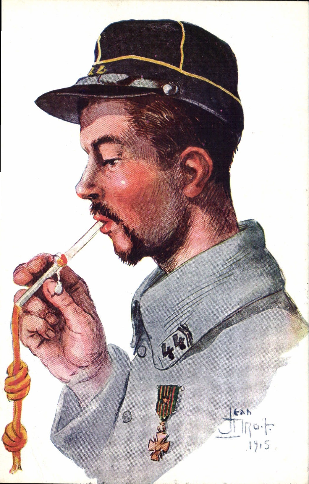 CPA Militaria Parfum Tyldis Coudray 